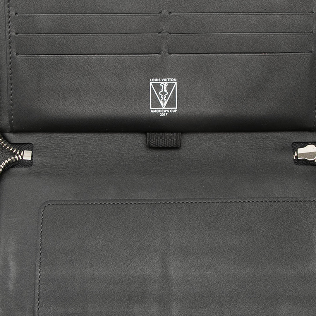 Louis Vuitton Damier Cobalt Americas Cup Regatta Zippy Portefeuille