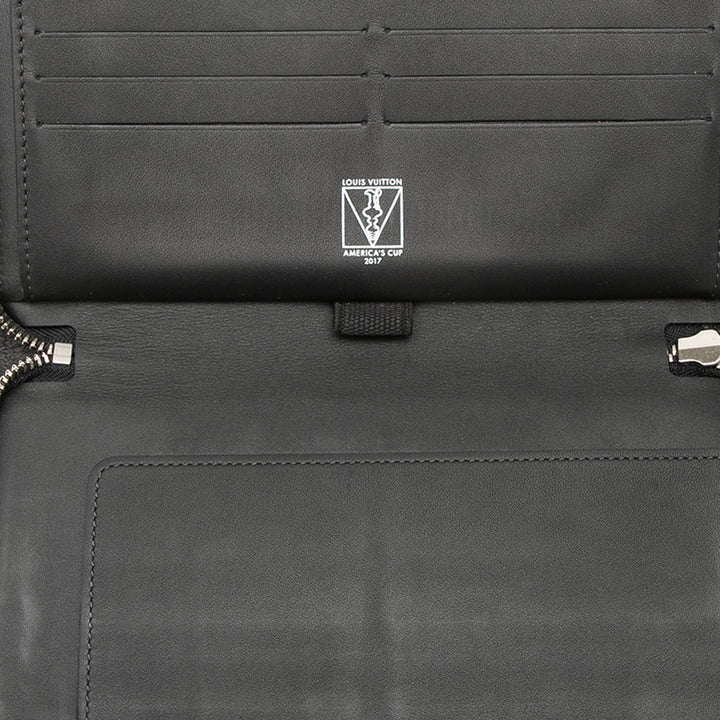 Louis Vuitton Damier Cobalt Americas Cup Regatta Zippy Portefeuille