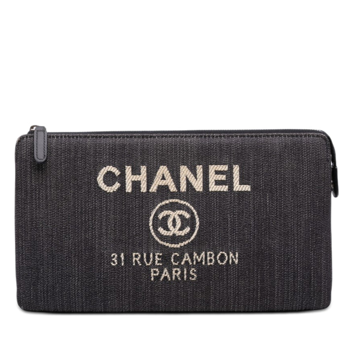 Chanel Jean Deauville Double Compartment Pochette