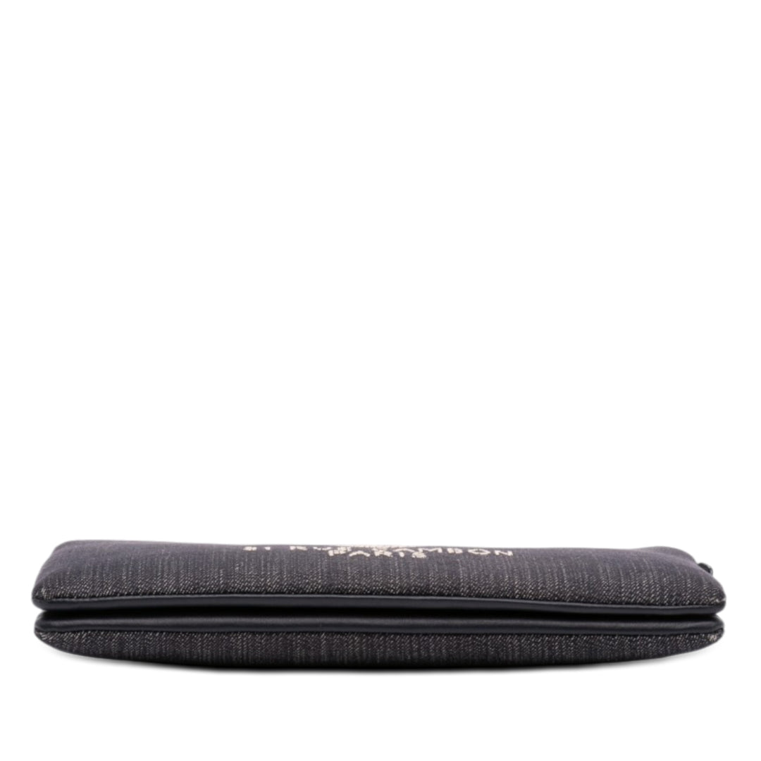 Chanel Jean Deauville Double Compartment Pochette