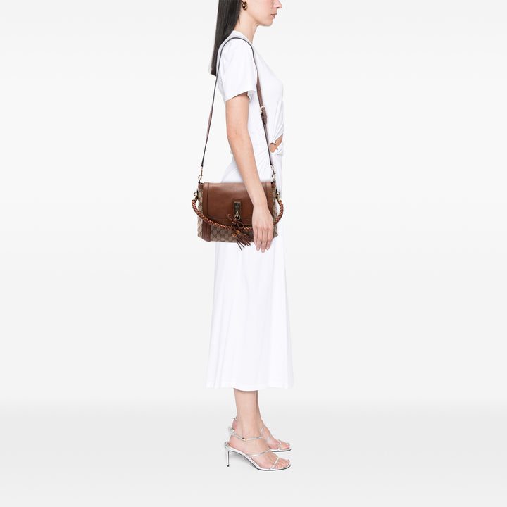 GG Bella à rabat Sac Beige