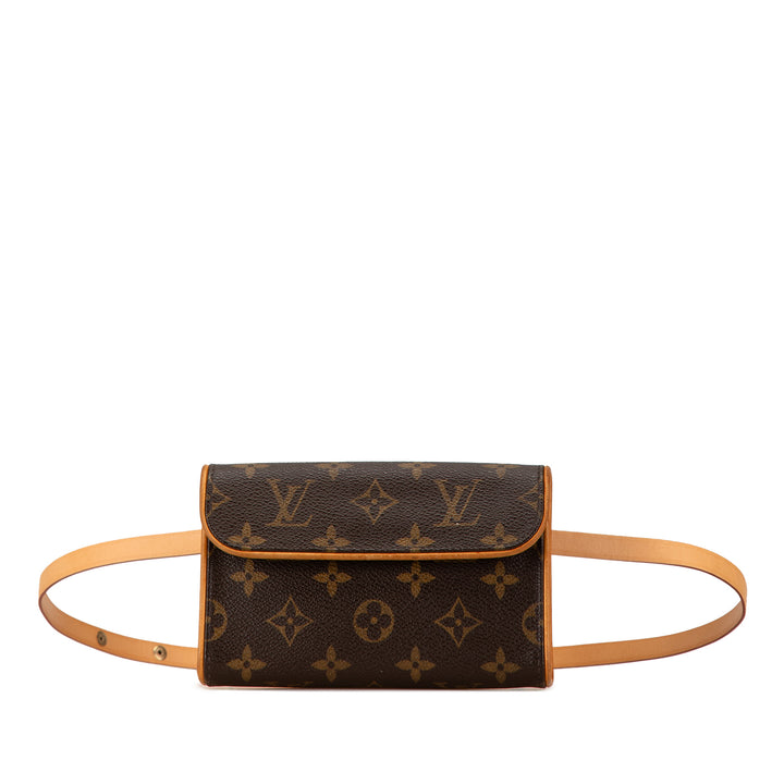 Louis Vuitton Monogram Pochette Florentine Brown - GABY PARIS