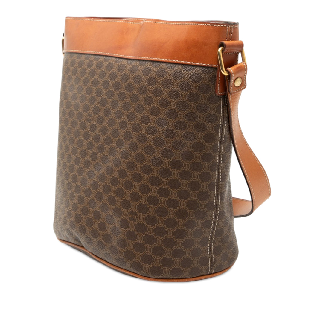 Celine Macadam Coated Toile Bucket Sac
