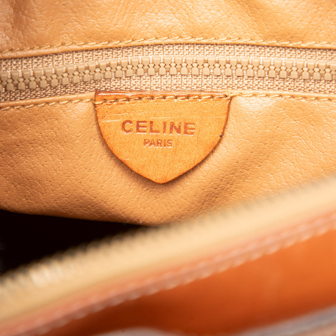 Celine Macadam Coated Toile Bucket Sac