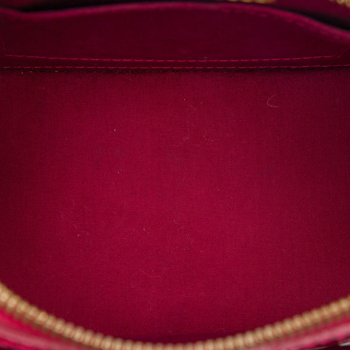 Alma BB Cuir verni Monogram Rouge