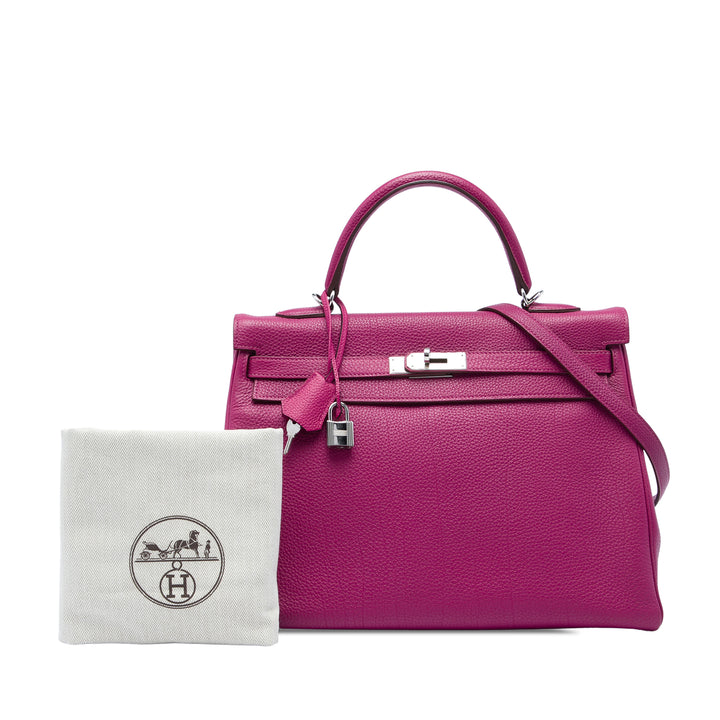 Kelly II Retourne 35 Togo Violet