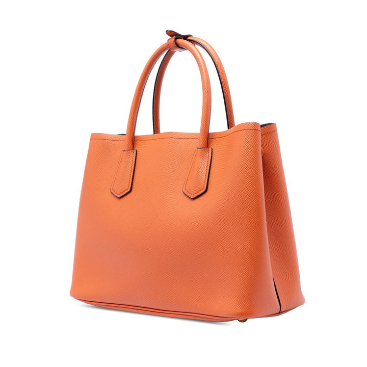 Prada Medium Saffiano Cuir Double Handle Sac