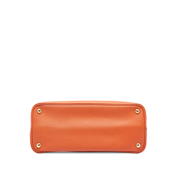 Prada Medium Saffiano Cuir Double Handle Sac