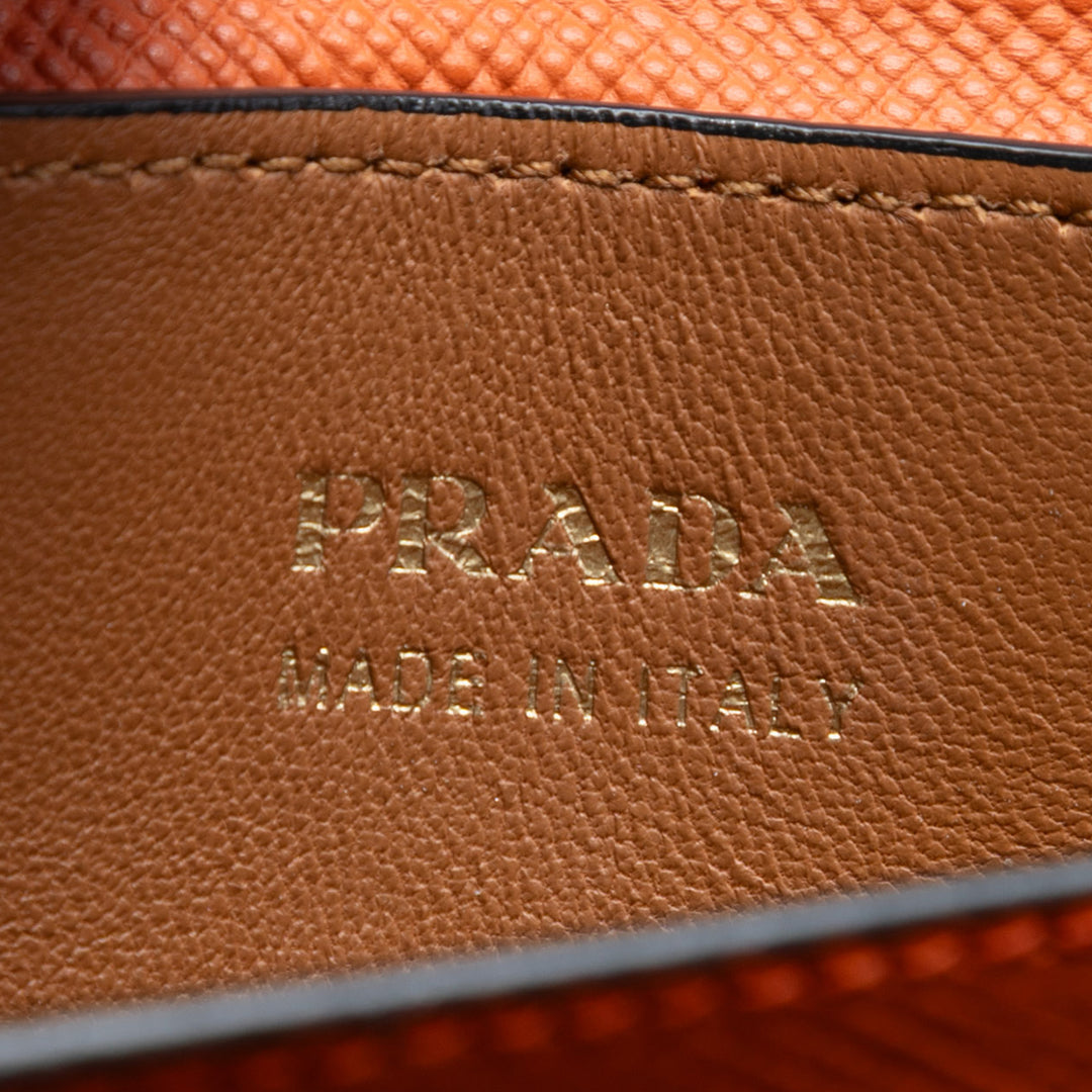 Prada Medium Saffiano Cuir Double Handle Sac