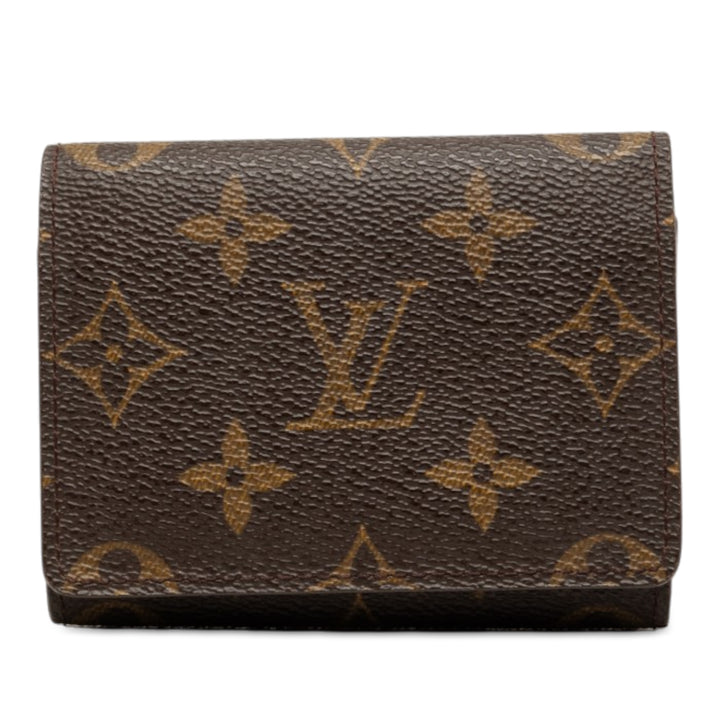 Enveloppe Business Porte-cartes Monogram Marron