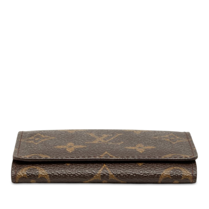 Enveloppe Business Porte-cartes Monogram Marron