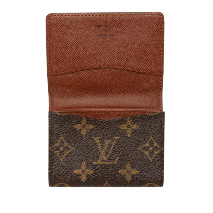 Enveloppe Business Porte-cartes Monogram Marron