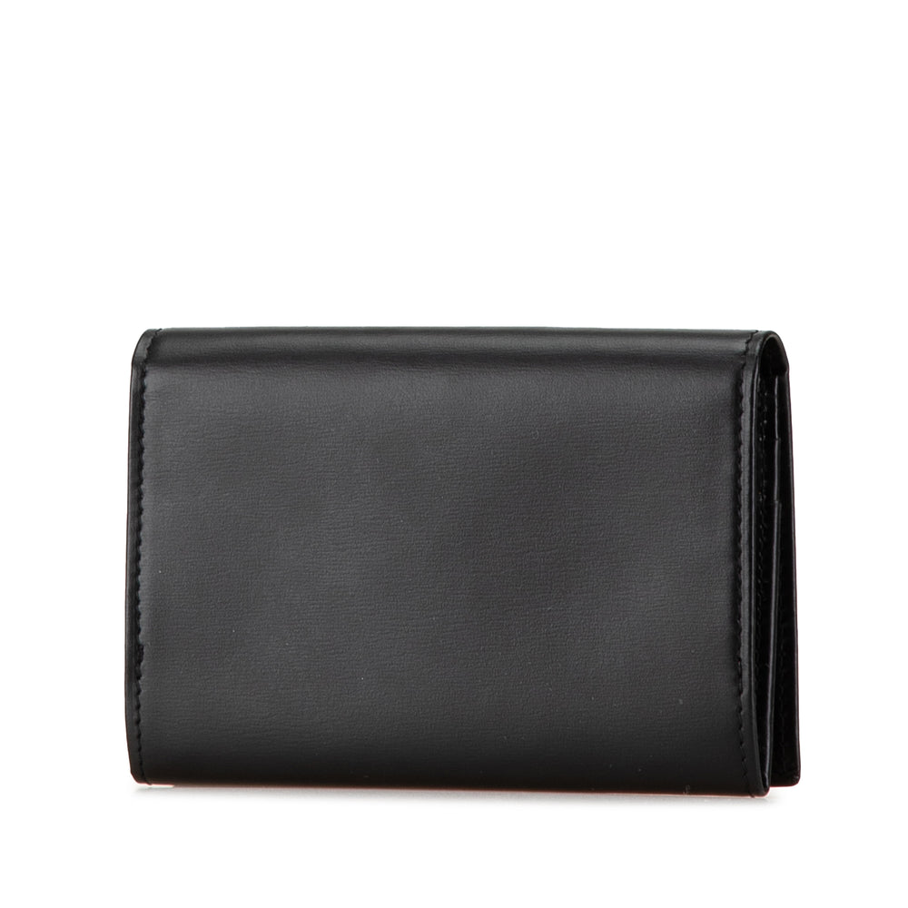 Leather Must De Cartier Bifold Card Holder Black - Gaby Paris