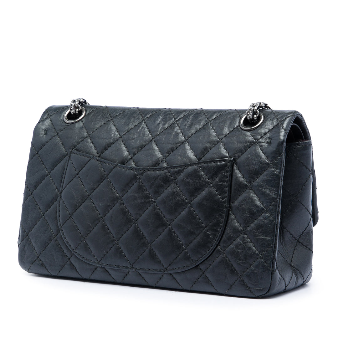 Chanel Matelassé vieilli Cuir de veau Reissue 2.55 Double rabat 225
