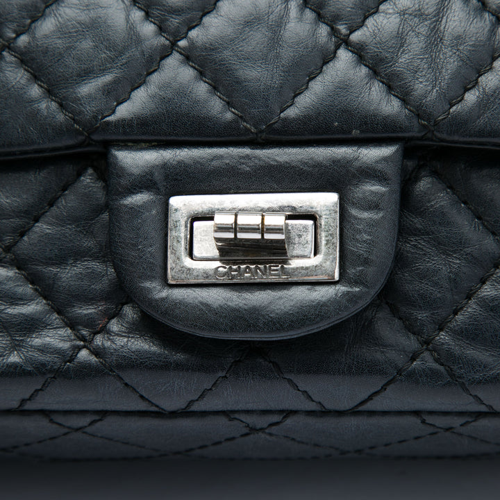 Chanel Matelassé vieilli Cuir de veau Reissue 2.55 Double rabat 225