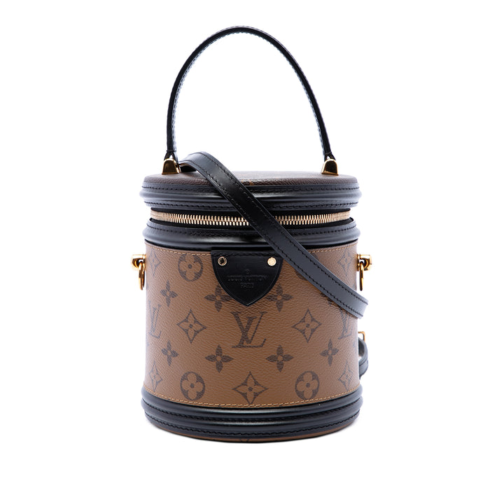 Louis Vuitton Cannes Monogram Reverse Marron – vue principale – GABY PARIS