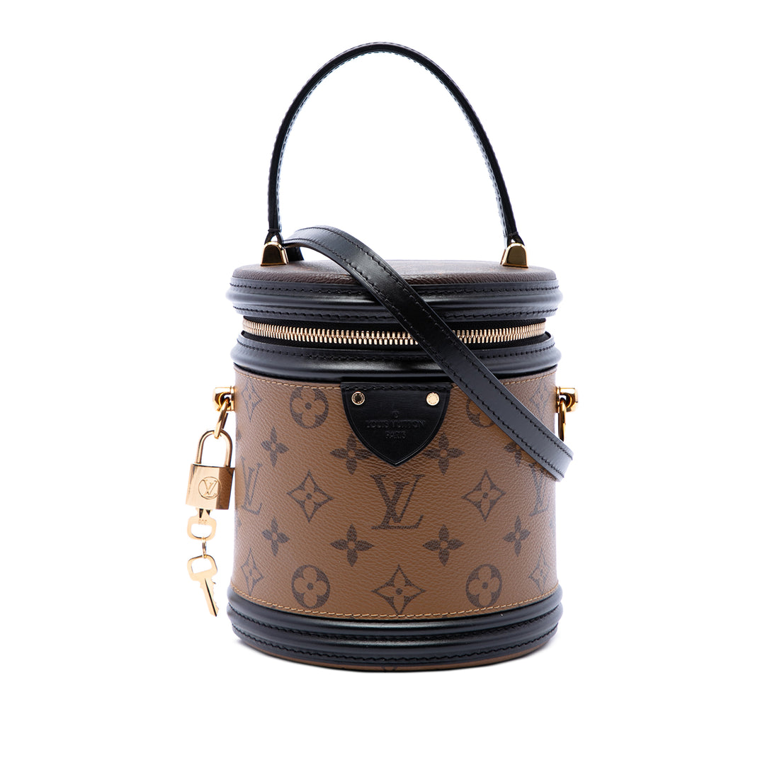 Louis Vuitton Cannes Monogram Reverse Marron – vue 7 – GABY PARIS