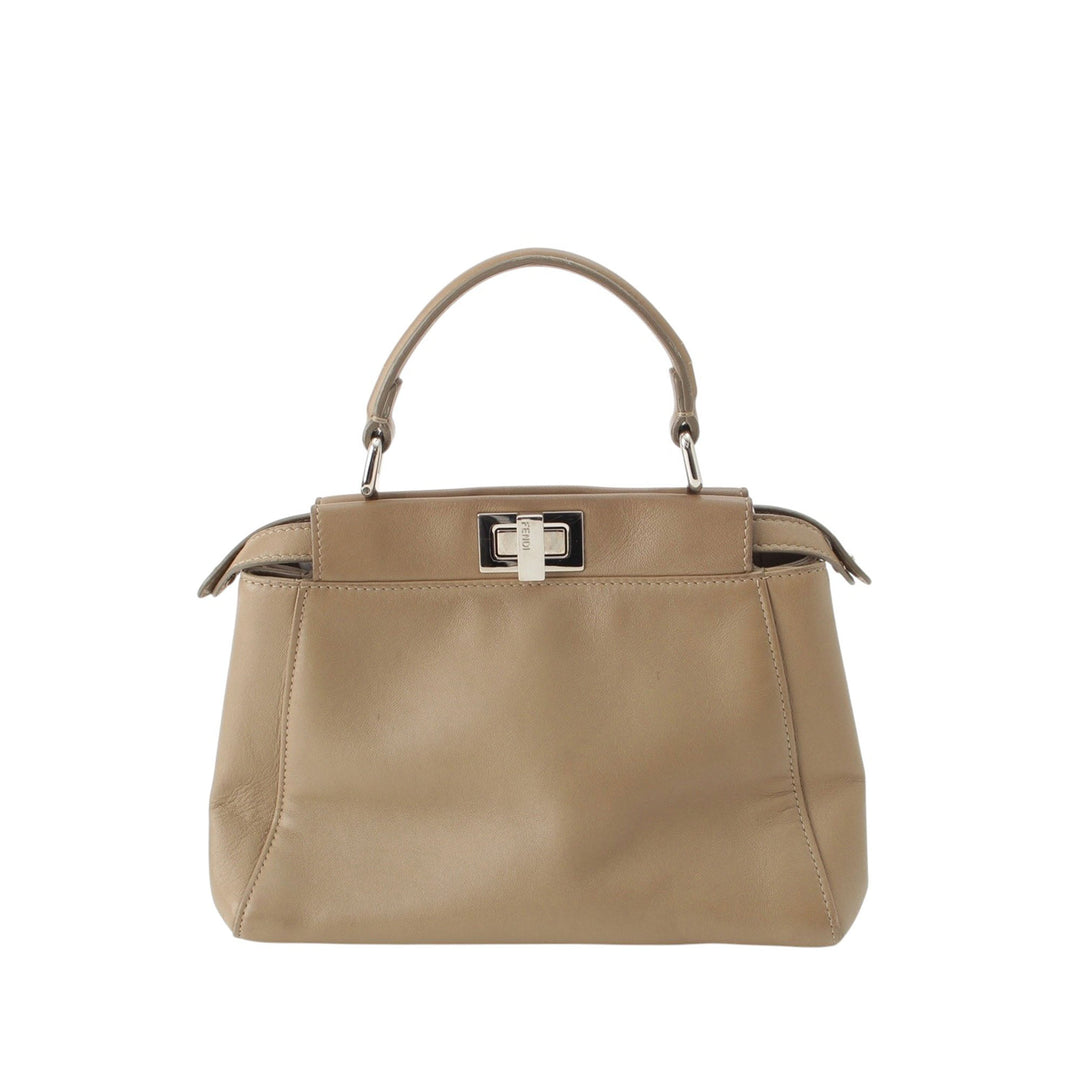 Iconic Peekaboo Sac Mini Beige
