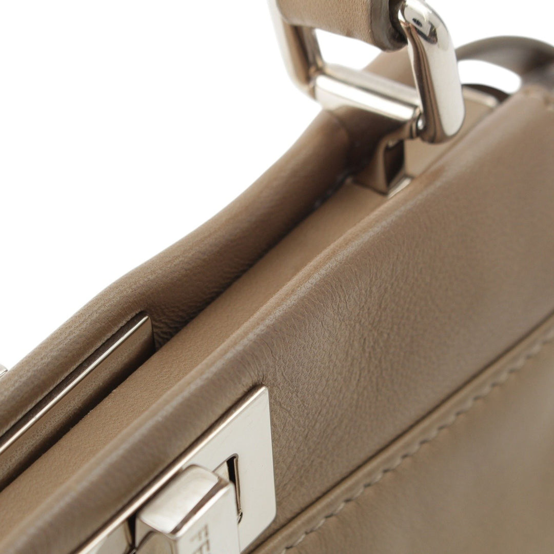 Iconic Peekaboo Sac Mini Beige