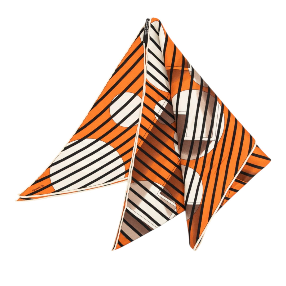Triangular H Au Galop Foulard Orange
