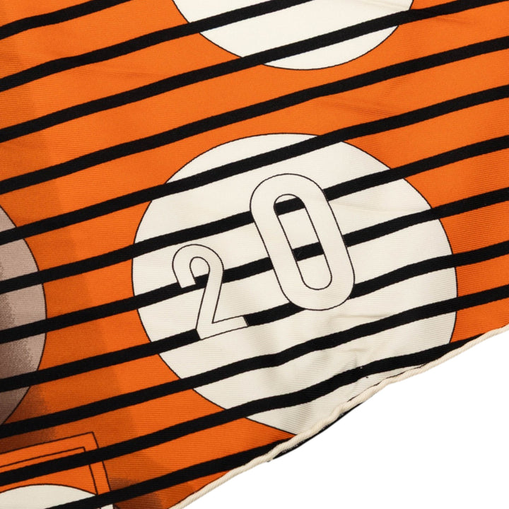 Triangular H Au Galop Foulard Orange