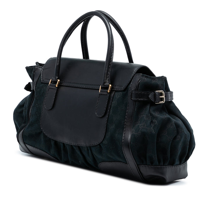 Gucci GG Toile et Cuir Dialux Queen Cabas