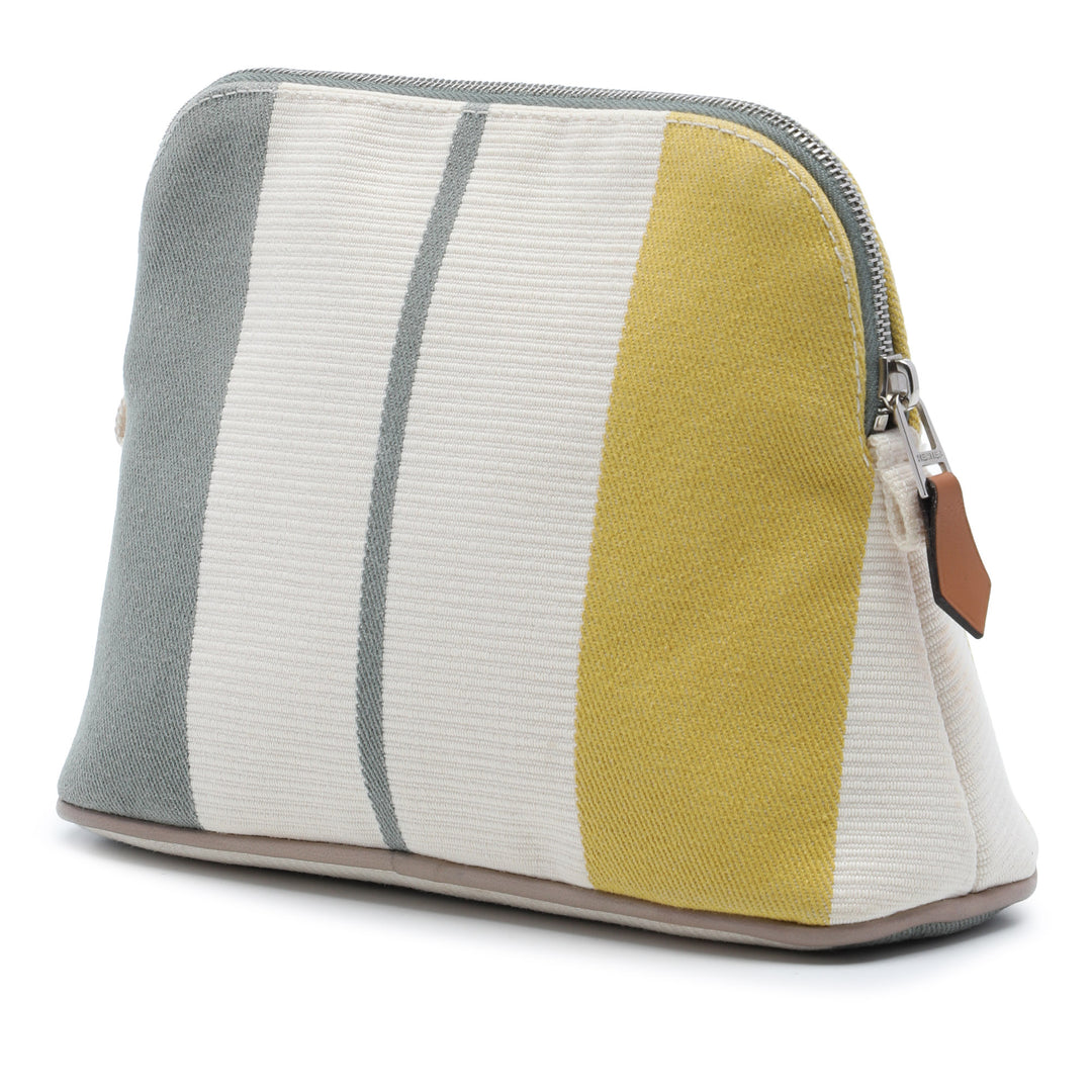 Rayures Rocabar Bolide Travel Pochette Mini Blanc