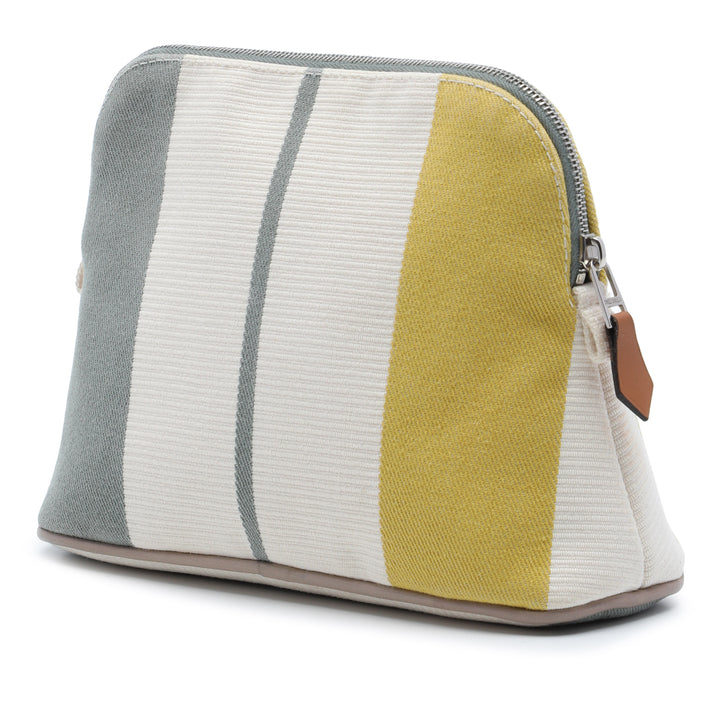 Rayures Rocabar Bolide Travel Pochette Mini Blanc