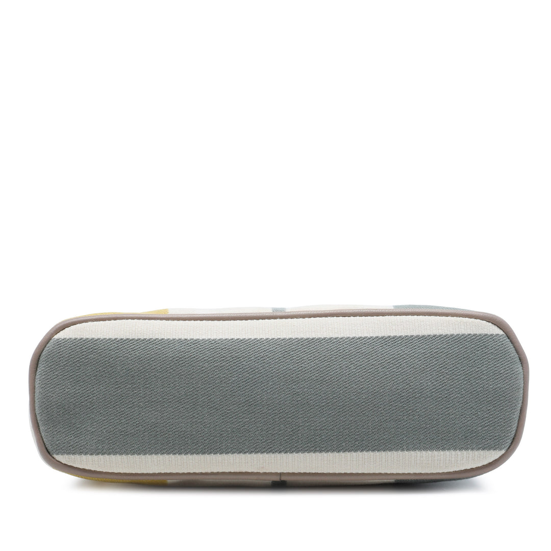Rayures Rocabar Bolide Travel Pochette Mini Blanc