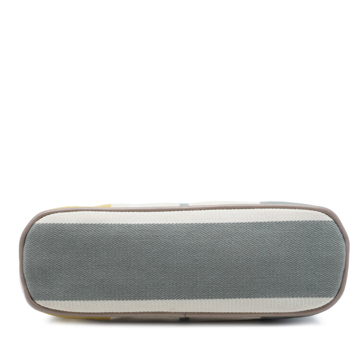 Rayures Rocabar Bolide Travel Pochette Mini Blanc