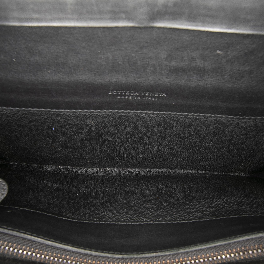 Bottega Veneta Nappa Intrecciato Long Wallet Noir