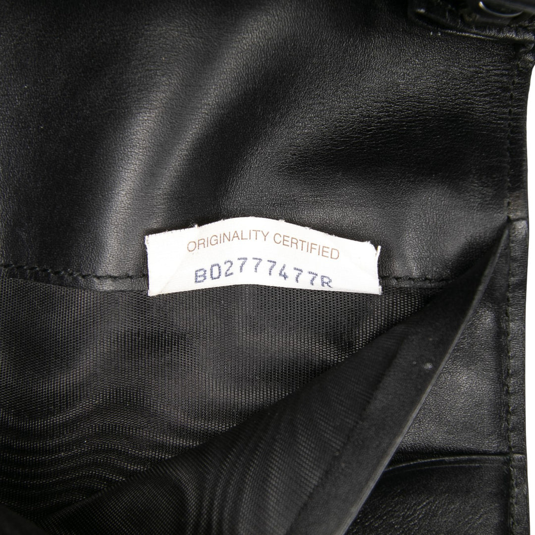 Bottega Veneta Nappa Intrecciato Long Wallet Noir