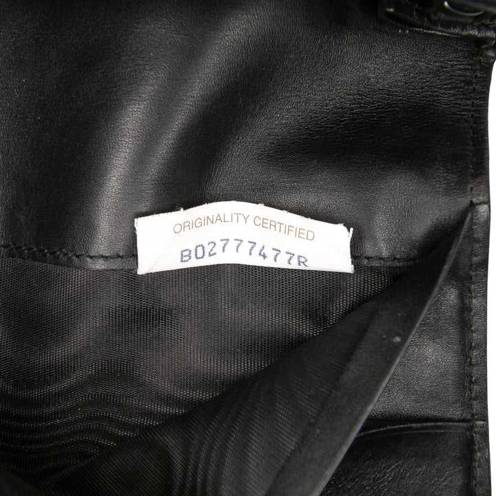 Bottega Veneta Nappa Intrecciato Long Wallet Noir