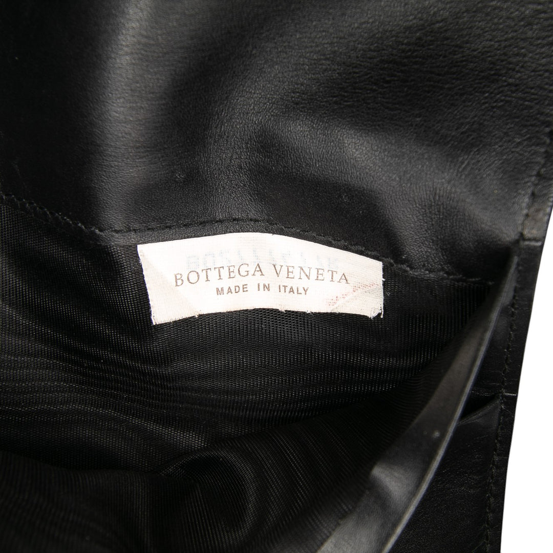 Bottega Veneta Nappa Intrecciato Long Wallet Noir