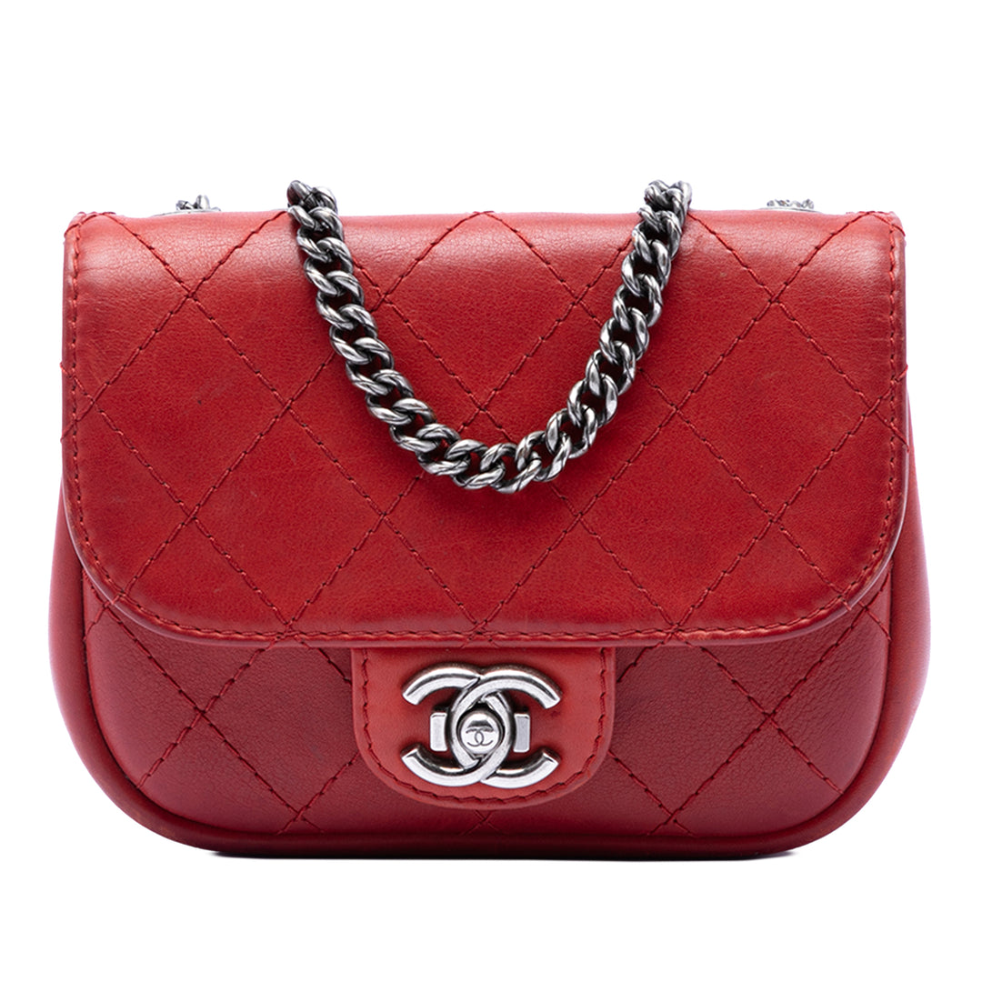 Chanel Paris Dallas Wild Stitch à rabat Cuir de chèvre
