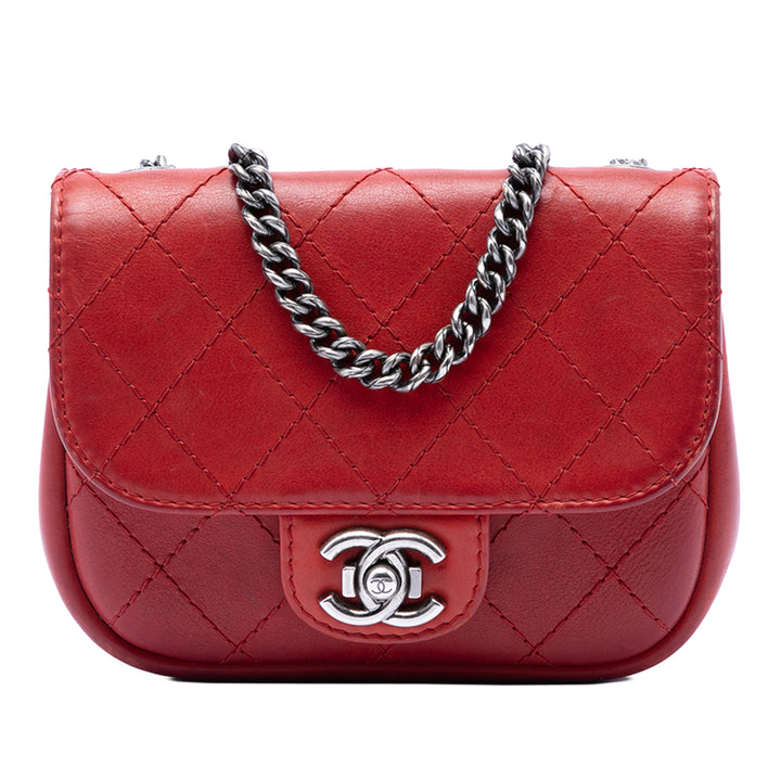 Chanel Paris Dallas Wild Stitch à rabat Cuir de chèvre
