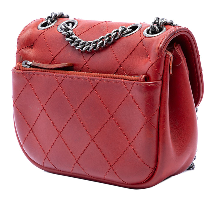 Chanel Paris Dallas Wild Stitch à rabat Cuir de chèvre