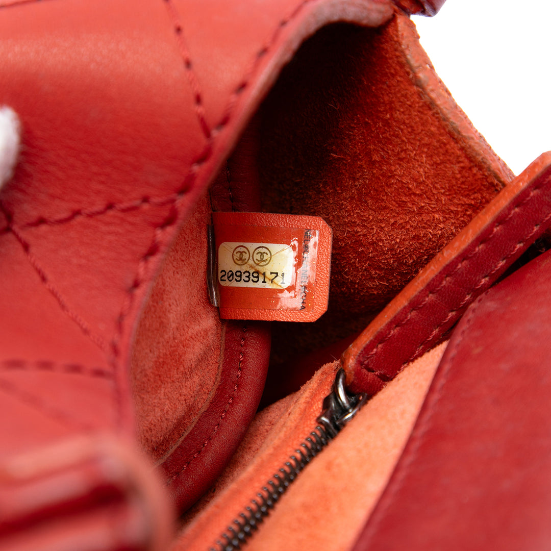 Chanel Paris Dallas Wild Stitch à rabat Cuir de chèvre