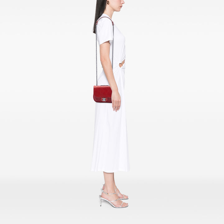 Chanel Paris Dallas Wild Stitch à rabat Cuir de chèvre