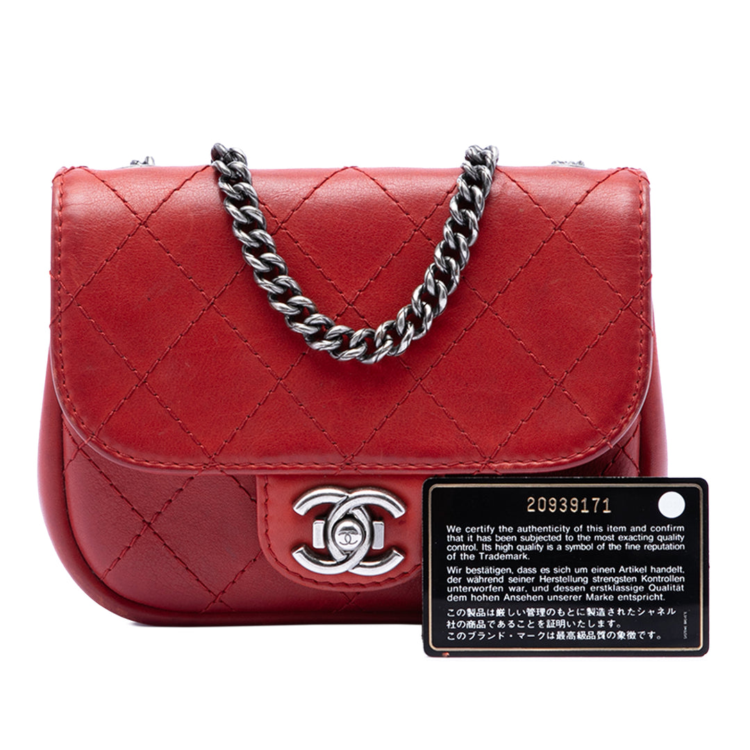 Chanel Paris Dallas Wild Stitch à rabat Cuir de chèvre