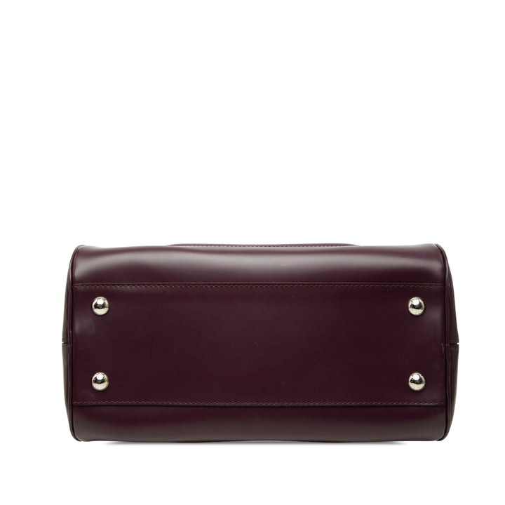 Louis Vuitton Sac à main Bowling Montaigne Épi PM Violet – vue 3 – GABY PARIS