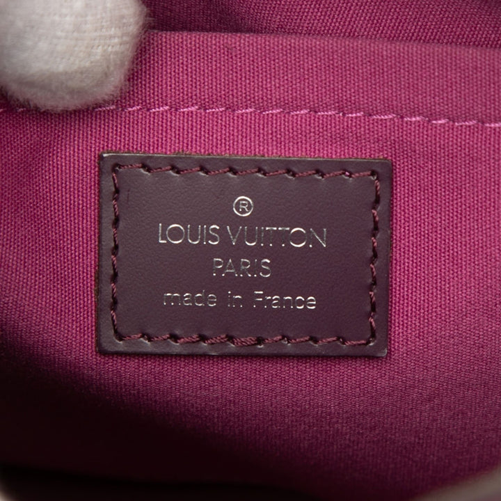 Louis Vuitton Sac à main Bowling Montaigne Épi PM Violet – vue 5 – GABY PARIS