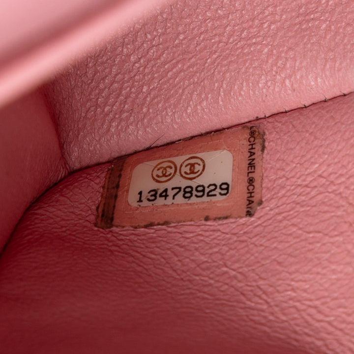 Chanel Medium Classic Tweed Camellia Double rabat