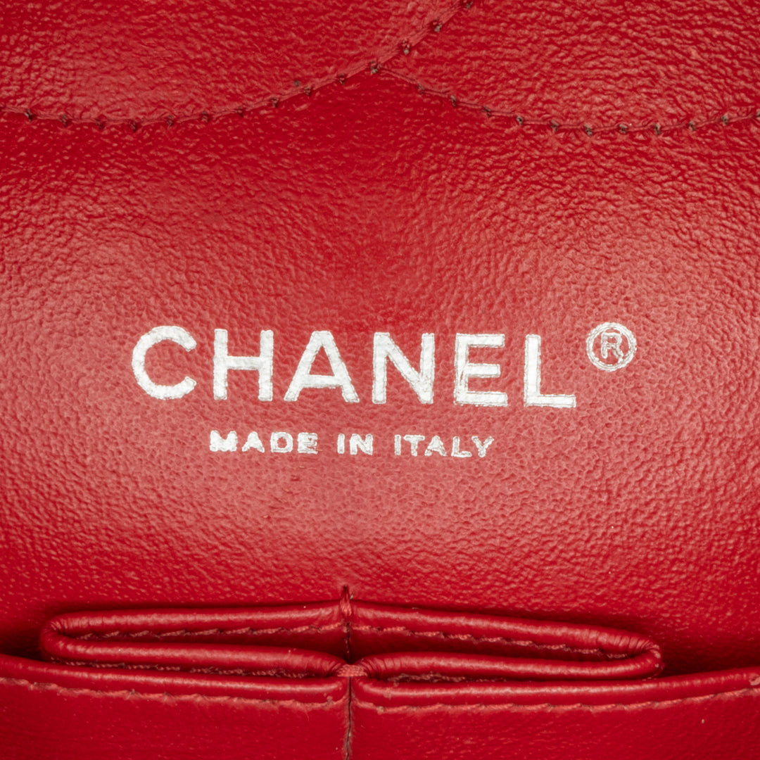 Chanel Jumbo Classic Caviar Double Flap Red - GABY PARIS