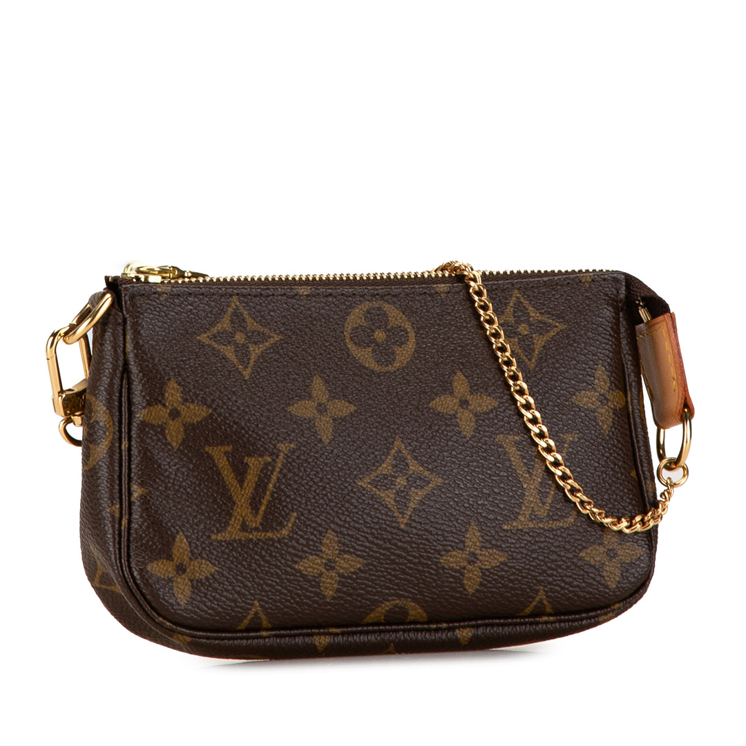 Louis Vuitton Monogram Mini Pochette Accessoires Brown - GABY PARIS