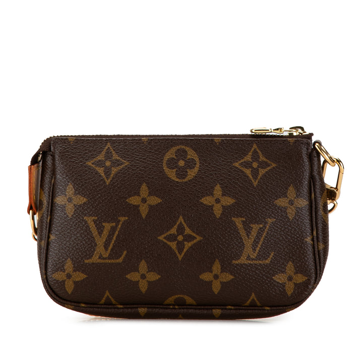 Louis Vuitton Monogram Mini Pochette Accessoires Brown - GABY PARIS