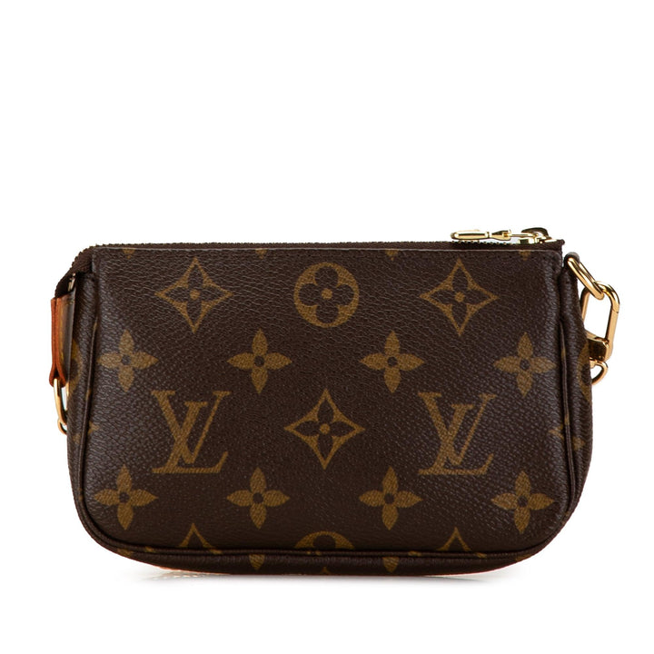 Monogram Mini Pochette Accessoires Brown - Gaby Paris