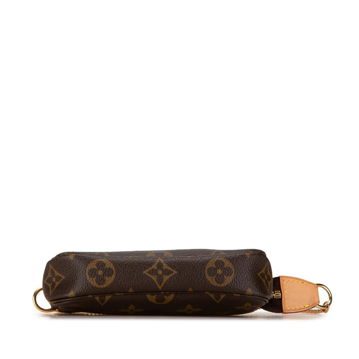 Monogram Mini Pochette Accessoires Brown - Gaby Paris