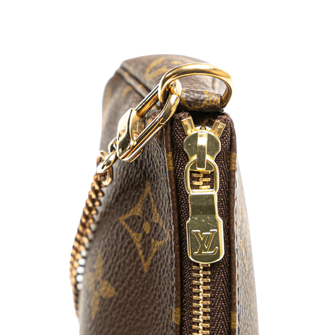 Louis Vuitton Monogram Mini Pochette Accessoires Brown - GABY PARIS