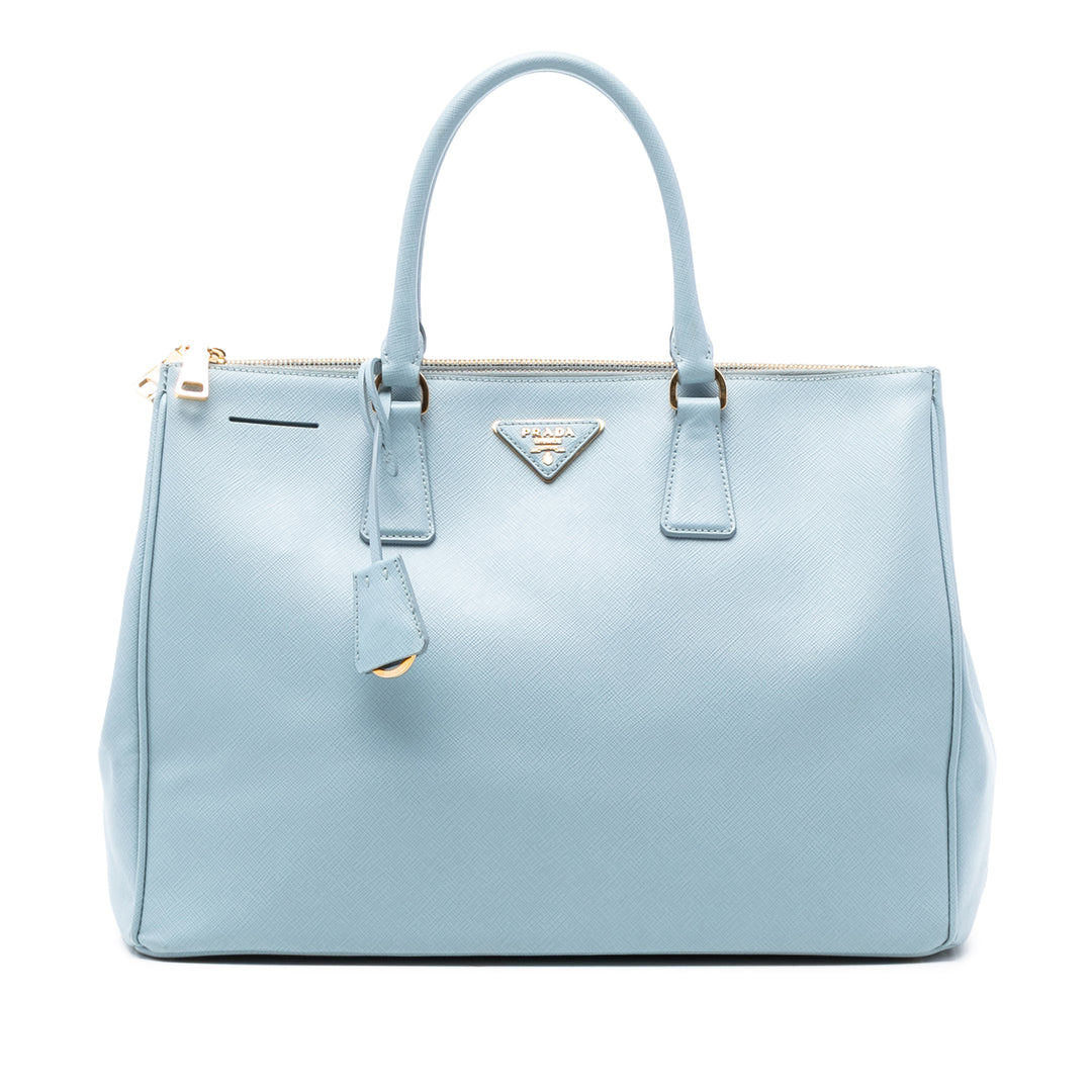 Prada Large Saffiano Lux Galleria Double Zip Sac – GABY PARIS Authentique